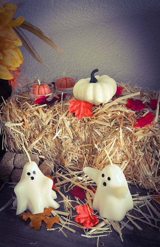 Ghost Candles, Halloween, Fall Decoration