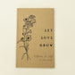 Wedding Favors Let Love Grow Seed Packets - Only Packets