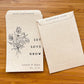 Wedding Seed Packet - Let Love Grow - Rubee Seeds & Gifts